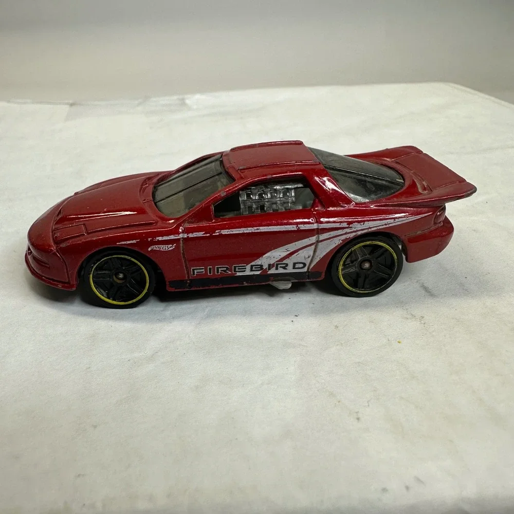 Hot Wheels Pontiac GM Firebird‎ Funny Car Red 1997 Mattel Thailand 1:64 Scale